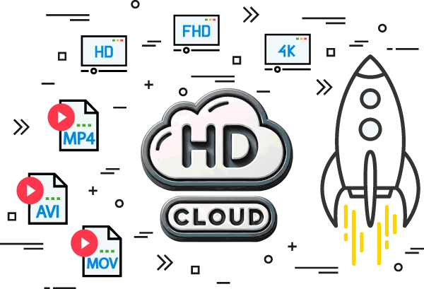 Online video converter. Convert video to MP4 online.